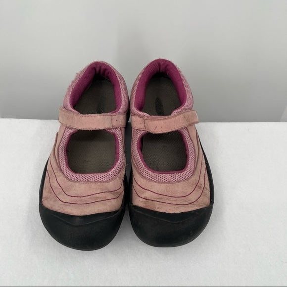 KEEN Youth Pink Maryjane slip on shoes size: 6 - Picture 1 of 12